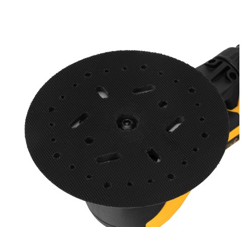 Машина шлифовальная орбитальная бесщет OS-150-BL, 350 Вт, 4000-10000 об/мин Denzel