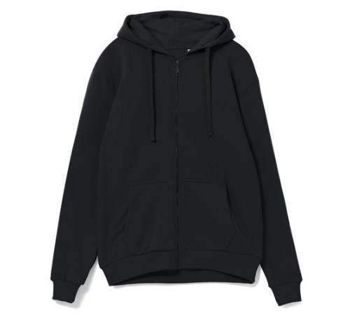 Толстовка на молнии с капюшоном Siverga Heavy 2.0, черный Толстовка на молнии с капюшоном Siverga Heavy 2.0, черный
