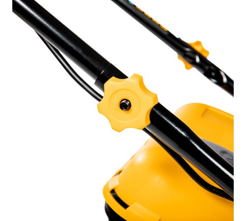 Газонокосилка аккумуляторная бесщеточная RLM450-36, Li-ion, 36 В, 4 Ач, 450 мм, травосборник 40 л Denzel