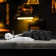 Шнур сетевой Energy Series, ПВС, 3 м, 2 x 1,5 мм, с неразборной вилкой, белый, Denzel