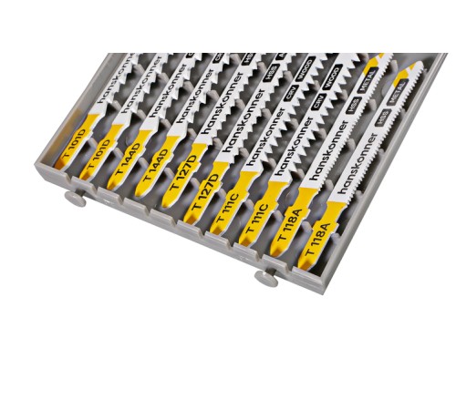 Пилки для лобзика Hanskonner H10-UNISET1