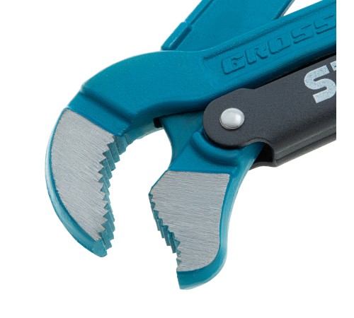 Ключ трубный рычажный 1, №1, цельнокованый, CrV, тип 