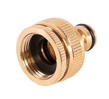 Адаптер латунный, 3/4-1, внутренняя резьба, с переходником Palisad