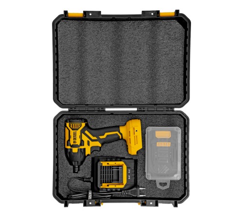 Винтоверт ударный аккумуляторный бесщет. CIDH-BL-20-270, Li-Ion, 20 В// Denzel