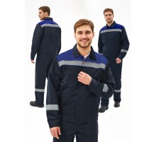 Костюм Липецк-1 СОП CH (тк.Смесовая,280) брюки, т.синий/васильковый Костюм Липецк-1 СОП CH (тк.Смесовая,280) брюки, т.синий/васильковый