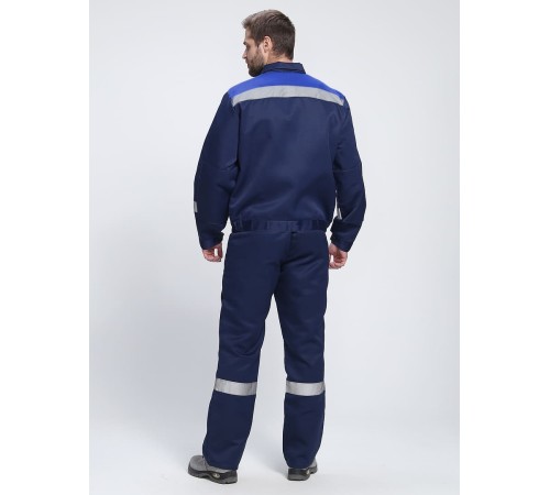 Костюм Легион-1 СОП CH (тк.Смесовая,210) брюки, т.синий/васильковый
