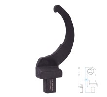 Насадка радиусная серии "FIT", 90 мм, 14х18 мм KING TONY 34504290M