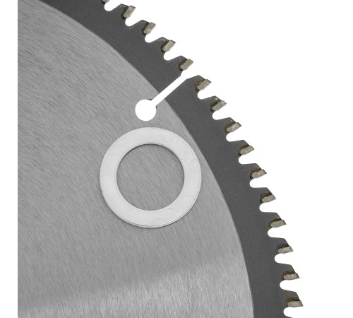 Пильный диск по алюминию ф255 х 30 мм, 100 зубьев Denzel