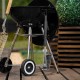 Щетка для чистки гриля 46,5 см, 2 в 1 (щетка, скребок) Camping Palisad