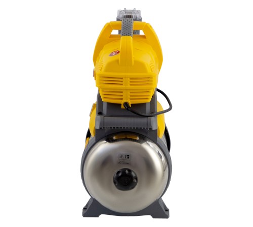 Насосная станция PSХ950X, Х-Pro, 950 Вт, 3300 л/ч, ресивер 24 л, подъем 38 м, нержавейка Denzel