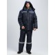 Куртка зимняя Бригада NEW (тк.Оксфорд), т.синий/васильковый