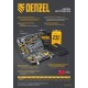 Набор инструментов, 1/2", 1/4", CrV, S2, пластиковый кейс, 84 предмета Denzel