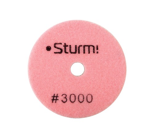 Круг шлифовальный гибкий Sturm! 9012-W100-3000 Круг шлифовальный гибкий Sturm! 9012-W100-3000
