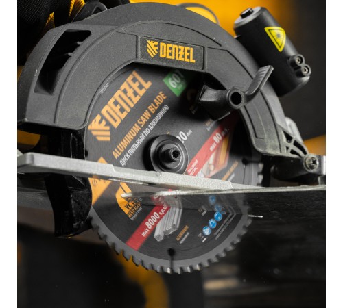 Пильный диск по алюминию ф165 х 20 мм, 60 зубьев Denzel