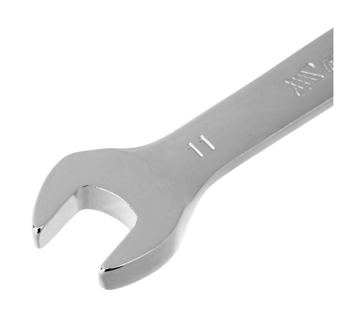 Ключ комбинированный трещоточный, 11 мм, CrV, зеркальный хром Matrix Professional Ключ комбинированный трещоточный, 11 мм, CrV, зеркальный хром Matrix Professional