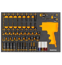 RUNTEC RT-IS1E51F Набор ударных головок с аксессуарами RUNTEC 1/2", 8-32 мм, CrMo в ложементе EVA, 51 предмет RUNTEC RT-IS1E51F Набор ударных головок с аксессуарами RUNTEC 1/2", 8-32 мм, CrMo в ложементе EVA, 51 предмет
