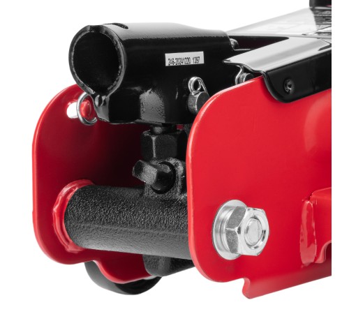 Домкрат гидравлический подкатной, 2 т, 140-340 мм, в пласт. кейсе MTX