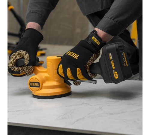 Машина для укладки плитки TTM-130-0, 18В Li-Ion Denzel