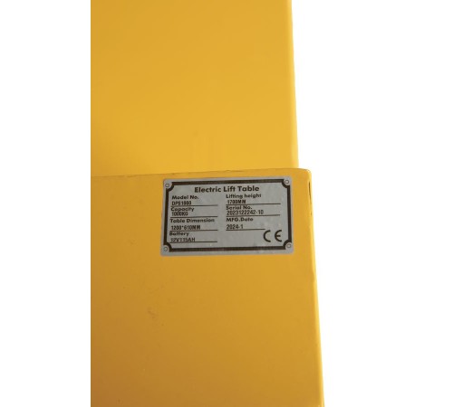 Стол подъемный передвижной 1000 кг 500-1700 мм 
TOR DPS1000 электрический