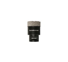 Коронка алмазная для УШМ, tilepro, 40 мм, вакуумн. Спекание алмазов, Hanskonner Коронка алмазная для УШМ, tilepro, 40 мм, вакуумн. Спекание алмазов, Hanskonner