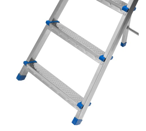 Стремянка, 5 ступеней, стальная, оцинкованная Сибртех