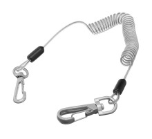 Подвес для инструмента, максимальный вес 1 кг, стальной сердечник, нержавеющие застежка и кольцо Сибртех