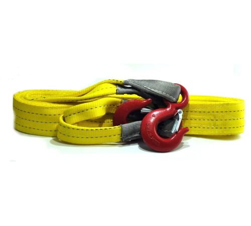 Буксир текстильный ленточный TOR БТЛ 6,0 т 4,5 м (крюк-петля)