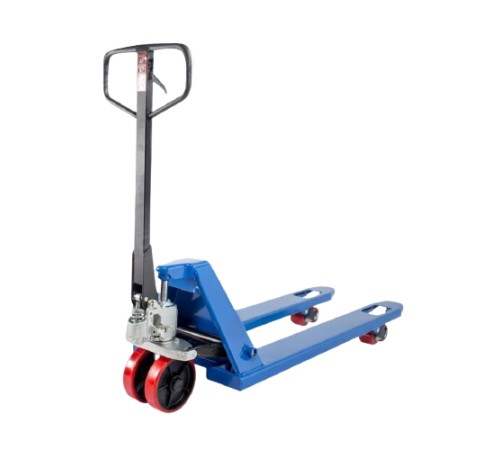 Тележка гидравлическая 2500 кг 1150 мм TOR AC(V) 
(полиуретановые колеса)