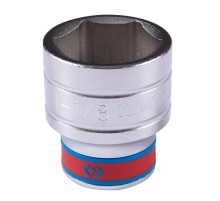 Головка торцевая стандартная шестигранная 1/2", 1-1/8", дюймовая KING TONY 433536S