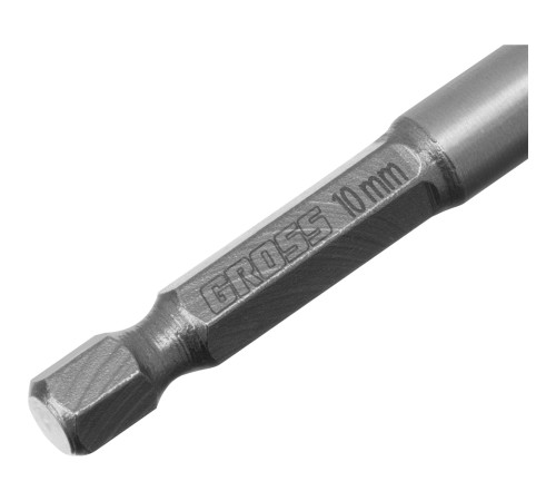Сверло универсальное, Multipurpose PRO, 6-гр. хвостовик, 10мм Gross Сверло универсальное, Multipurpose PRO, 6-гр. хвостовик, 10мм Gross