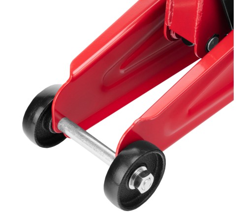 Домкрат гидравлический подкатной, 2 т, 140-340 мм, в пласт. кейсе MTX