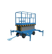Подъемник ножничный передвижной 500 кг 14/16 м TOR SJY-0,5-14 DC с выдвиж. платф. аккумуляторный (Y)