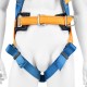 Удерживающе-страховочная привязь, модель УСП II, наплечные и набедренные лямки, высокий кушак Сибртех