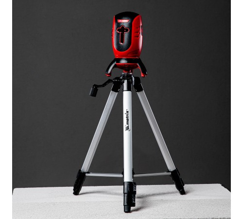 Уровень лазерный ML01T, дальность 10 м, точность ± 0.5 мм. / 1 м, длина волны 650 нм, проекция 1 вертикальная 1 горизонтальная плоскость, резьба под штатив 5/8