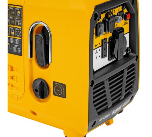 Генератор инверторный GS-1100iS, 1,1 кВт, 230 В, закрытый корпус, ручной старт DENZEL