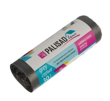 Пакеты для мусора 20 л x 30 шт. серые, Home Palisad