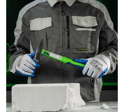 Молоток слесарный, 600 г, фибергласовая обрезиненная рукоятка Сибртех