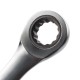 RUNTEC RT-WRE11 Набор ключей комбинированных трещоточных RUNTEC CrV 8-24 мм в ложементе EVA, 11 предметов