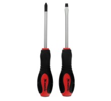 Набор ударных отверток 2 шт, PH2 х 100, SL6 х 100 CrV Matrix