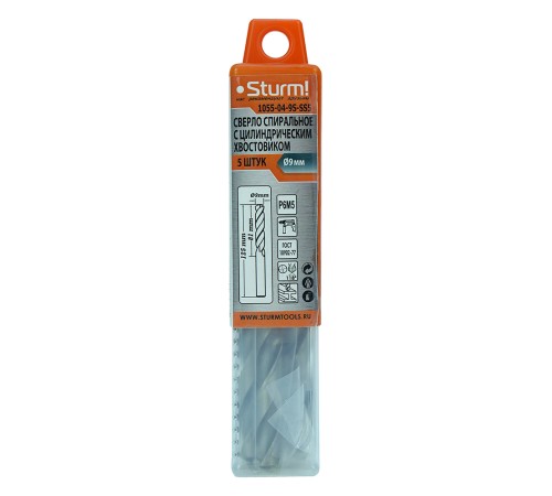 Сверло по металлу Sturm! 1055-04-9S-SS5 Сверло по металлу Sturm! 1055-04-9S-SS5