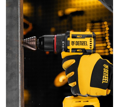 Дрель-шуруповерт аккумуляторная бесщет. CDH-BL-20, Li-Ion, 20 В// Denzel