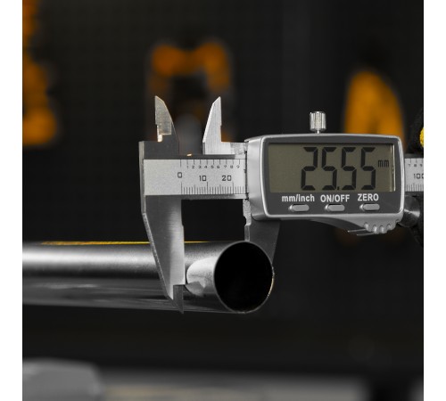 Штангенциркуль, 150 мм, электронный, большой дисплей, с глубиномером Denzel