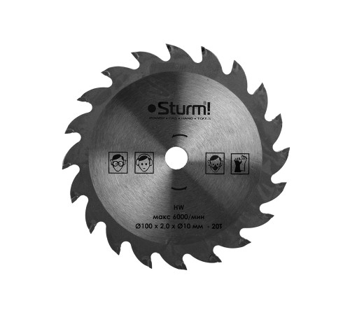 Пильный диск, 100х10х20Т, для CS5010Li, Sturm! (рус)