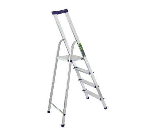 Стремянка алюминиевая с органайзером "Универсал", 4 ступени, Сибртех