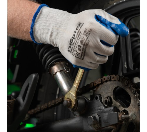 Набор ключей рожковых 6-17 мм, 6 шт, желтый цинк Сибртех