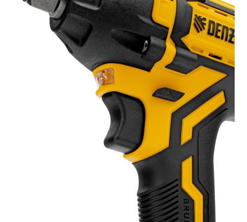 Гайковерт ударный аккумуляторный бесщет. CIWH-BL-20-350, Li-Ion, 20 В// Denzel