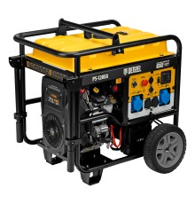 Генератор бензиновый PS-120EA, 12 кВт,230 В, 40л, разъем ATS,эл.старт Denzel