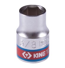 Головка торцевая стандартная шестигранная 3/8", 3/8", дюймовая KING TONY 333512S