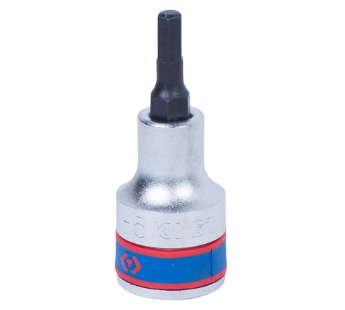 Насадка (бита) торцевая 1/2", Hex, 5 мм, L = 60 мм KING TONY 402505 Насадка (бита) торцевая 1/2", Hex, 5 мм, L = 60 мм KING TONY 402505