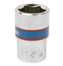 Головка торцевая стандартная шестигранная 1/4", 11 мм KING TONY 233511M Головка торцевая стандартная шестигранная 1/4", 11 мм KING TONY 233511M